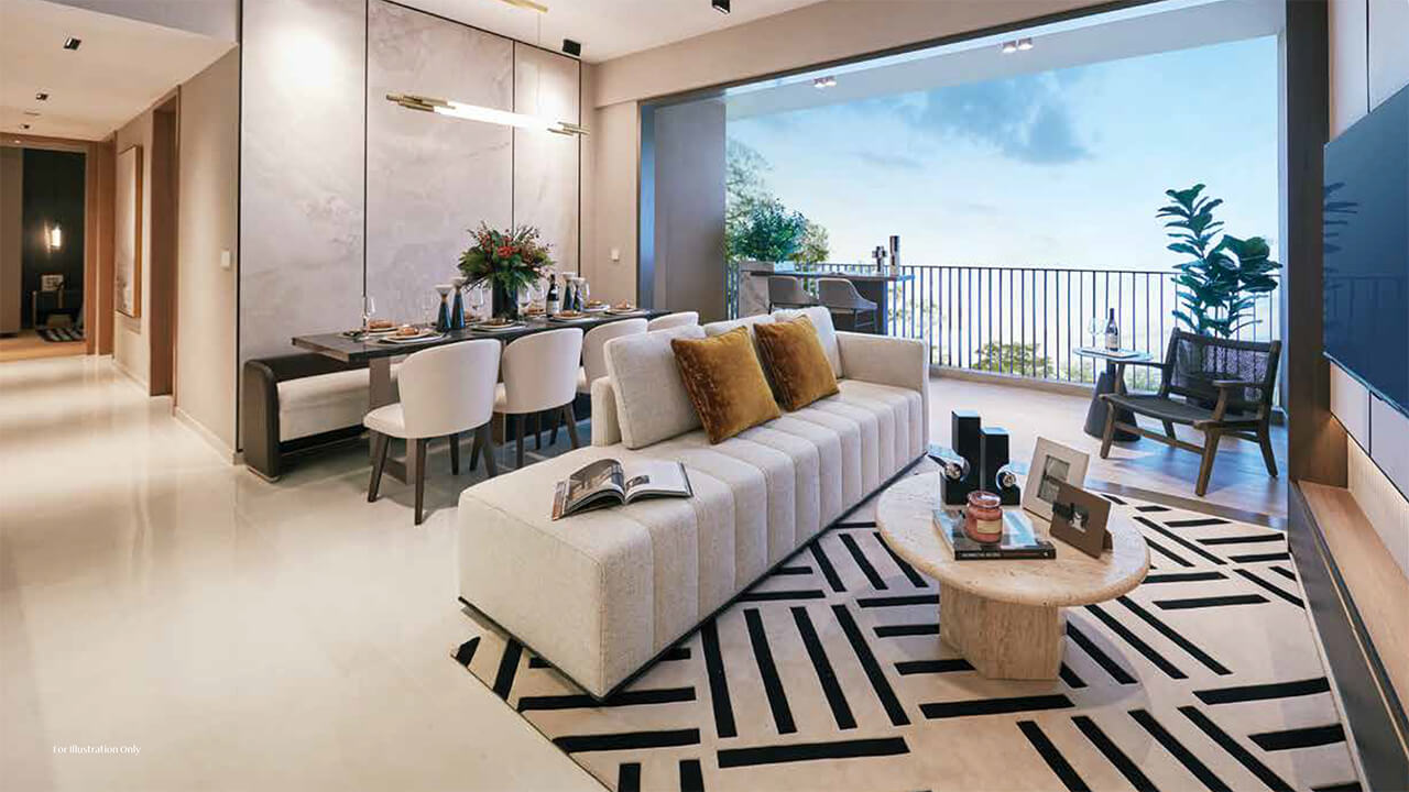 Spacious Interiors at Kassia Condo